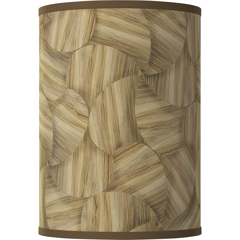 Image 1 Woodland White Giclee Tall Drum Cylinder Lamp Shade 8x8x11 (Spider)