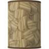 Woodland White Giclee Tall Drum Cylinder Lamp Shade 8x8x11 (Spider)