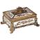 Woodruff Antique Copper Mirror Covered Box