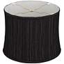 Woodruff Black Softback Drum Lamp Shade 12x13x10 (Washer)
