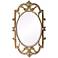 Woodside 40" High Laurier Antique Gold Wall Mirror