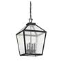 4_Woodstock 23 1/2" High Black 4-Light Outdoor Wall Light more views