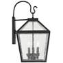 4_Woodstock 3-Light Outdoor Wall Lantern in Black more views