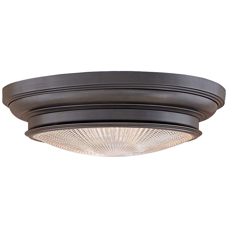 Image 1 Woodstock Old Bronze Finish 20 inch Wide Ceiling Light
