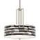 Woodwork Arrows Carey 24" Brushed Nickel 4-Light Chandelier