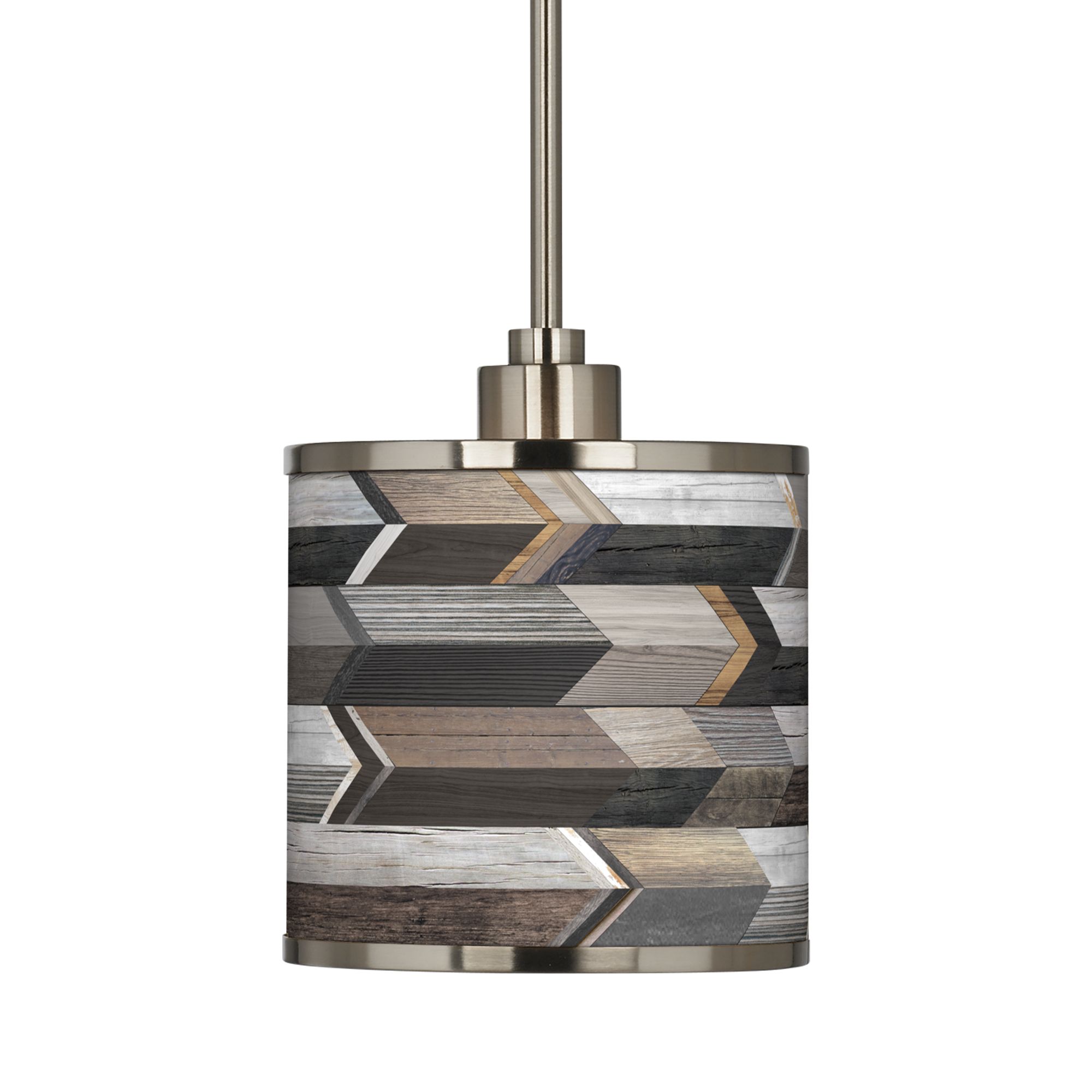 Image 3 Woodwork Arrows Giclee Glow Mini Pendant Light more views