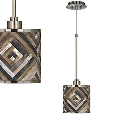 Woodwork Diamonds Giclee Glow Mini Pendant Light