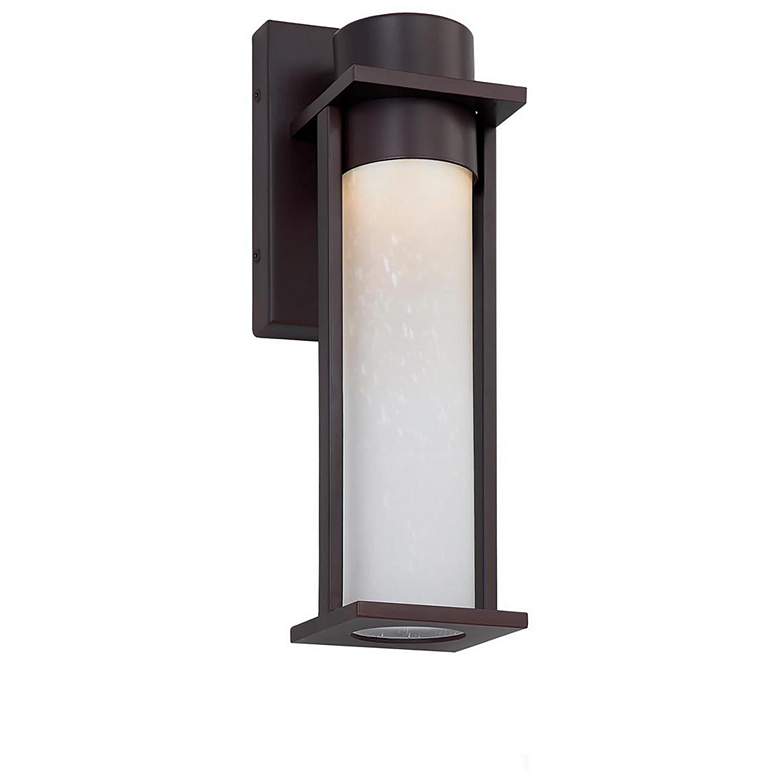 Image 1 Wooster 12 inch High Matte Black LED Outdoor Wall Light