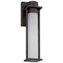 3_Wooster 15" High Matte Black LED Outdoor Wall Light more views