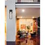 4_Wooster 15" High Matte Black LED Outdoor Wall Light more views