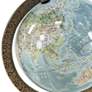 World Travels 16" High Blue Round Decorative Globe in scene