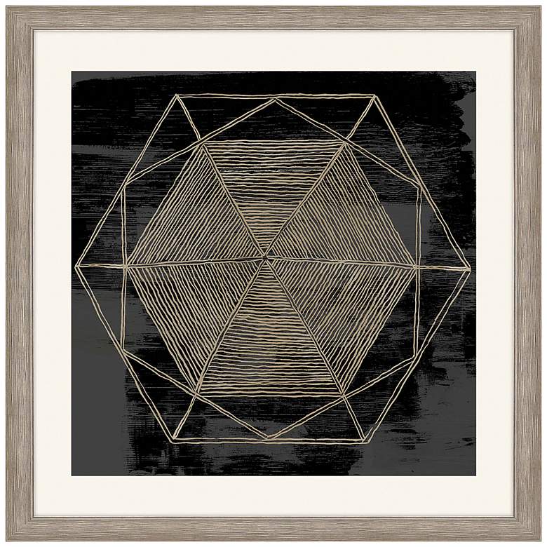 Image 1 Woven Dreams II 40" Square Giclee Framed Wall Art