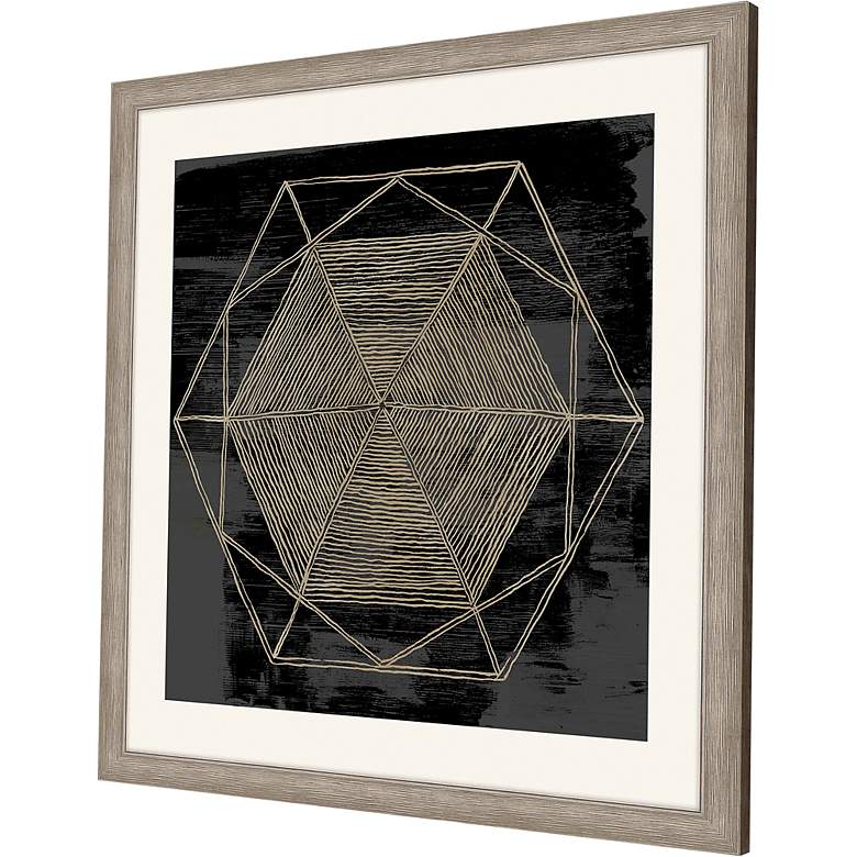 Image 3 Woven Dreams II 40" Square Giclee Framed Wall Art more views
