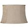Woven Gray Drum Lamp Shade 10x12x8 (Spider)