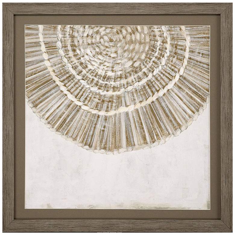 Image 1 Woven Plate II 30"W x 30"H Framed Art