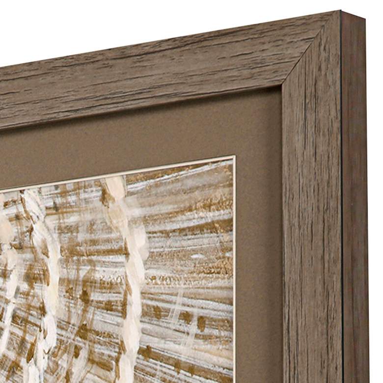 Image 2 Woven Plate II 30"W x 30"H Framed Art more views