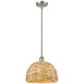 Innovations Lighting Woven Rattan Silver Collection