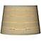 Woven Reed Tapered Giclee Lamp Shade 10x12x8 (Spider)