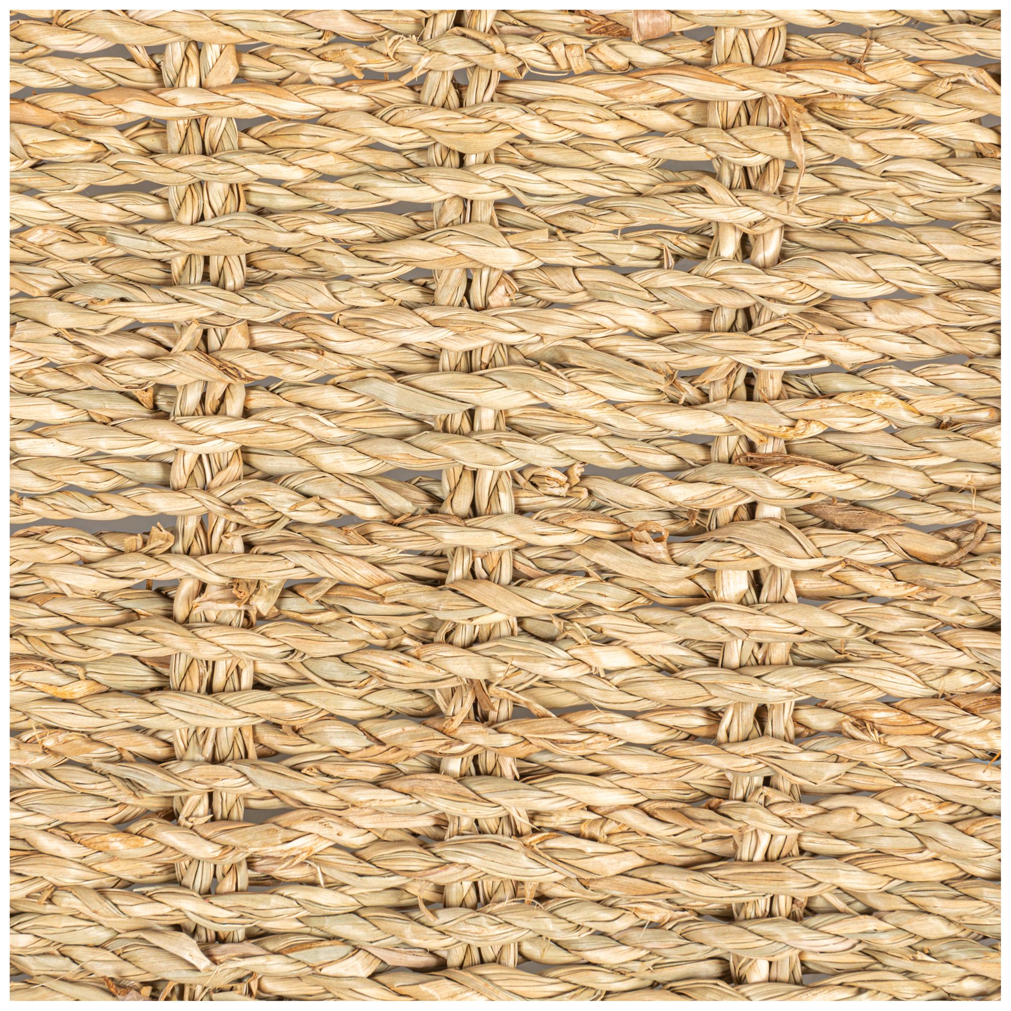 Image 5 Woven Seagrass Scalloped Rectangular Trays, Set of 2 more views