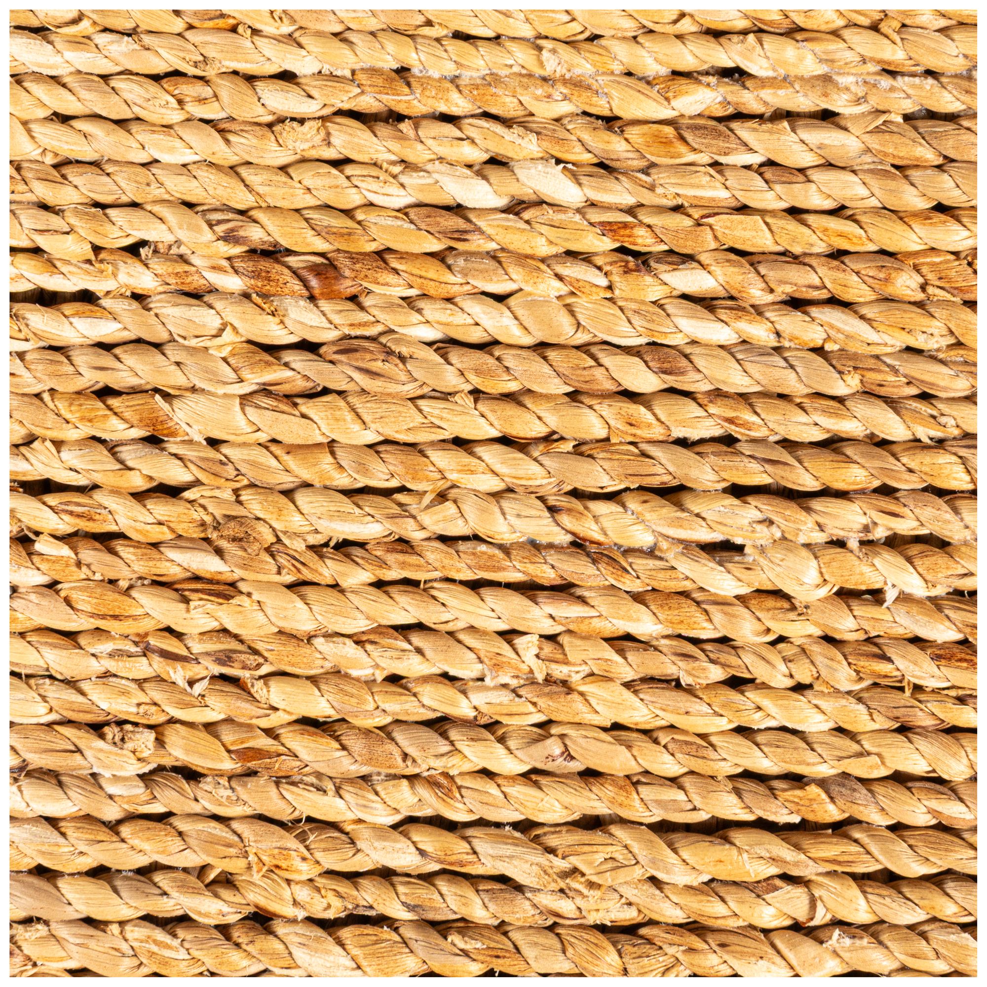 Image 5 Woven Water Hyacinth & Acacia Wood Coffee Table more views
