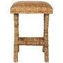7_Woven Water Hyacinth Stool, Natural Finish more views
