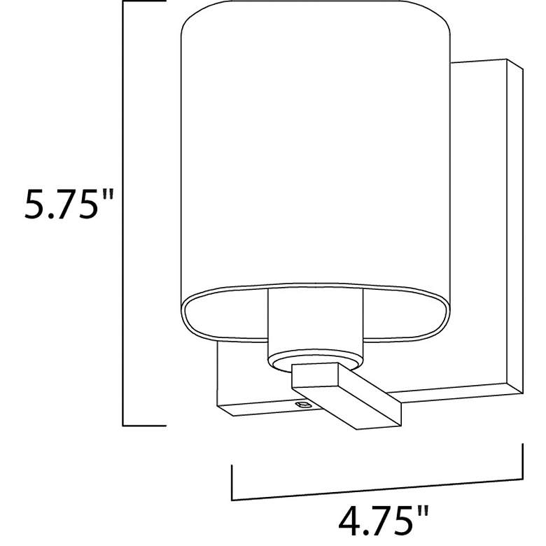 Image 6 Wrap 1-Light Bath Vanity more views
