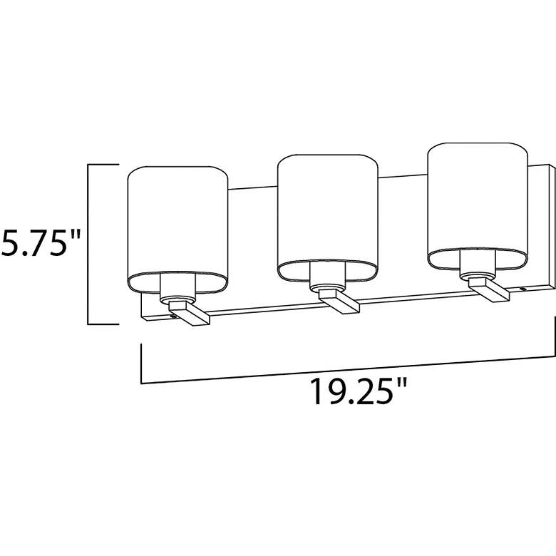 Image 5 Wrap 3-Light Bath Vanity more views