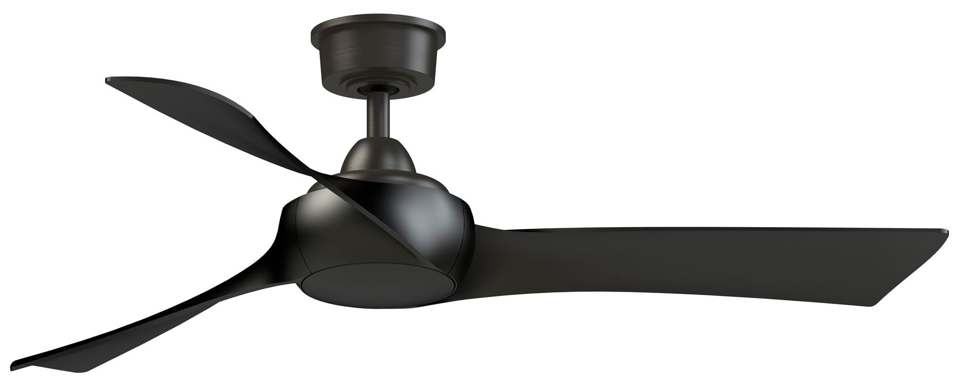 Wrap Custom 52 in In/Out Smart Fan - Dark Bronze w/ Black Blades