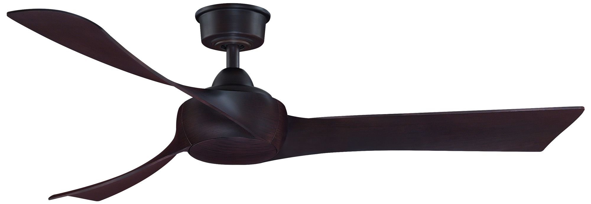 Wrap Custom 56 in In/Out Smart Fan - Dark Bronze w/ Dark Walnut Blades