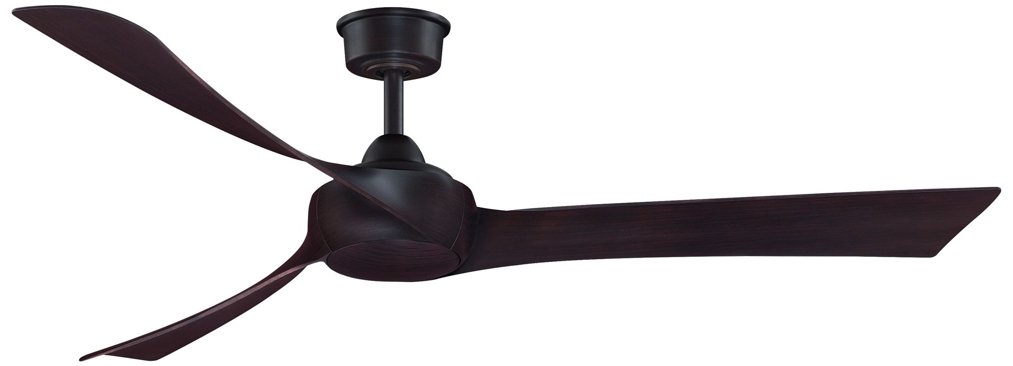 Wrap Custom 64 in In/Out Smart Fan - Dark Bronze w/ Dark Walnut Blades