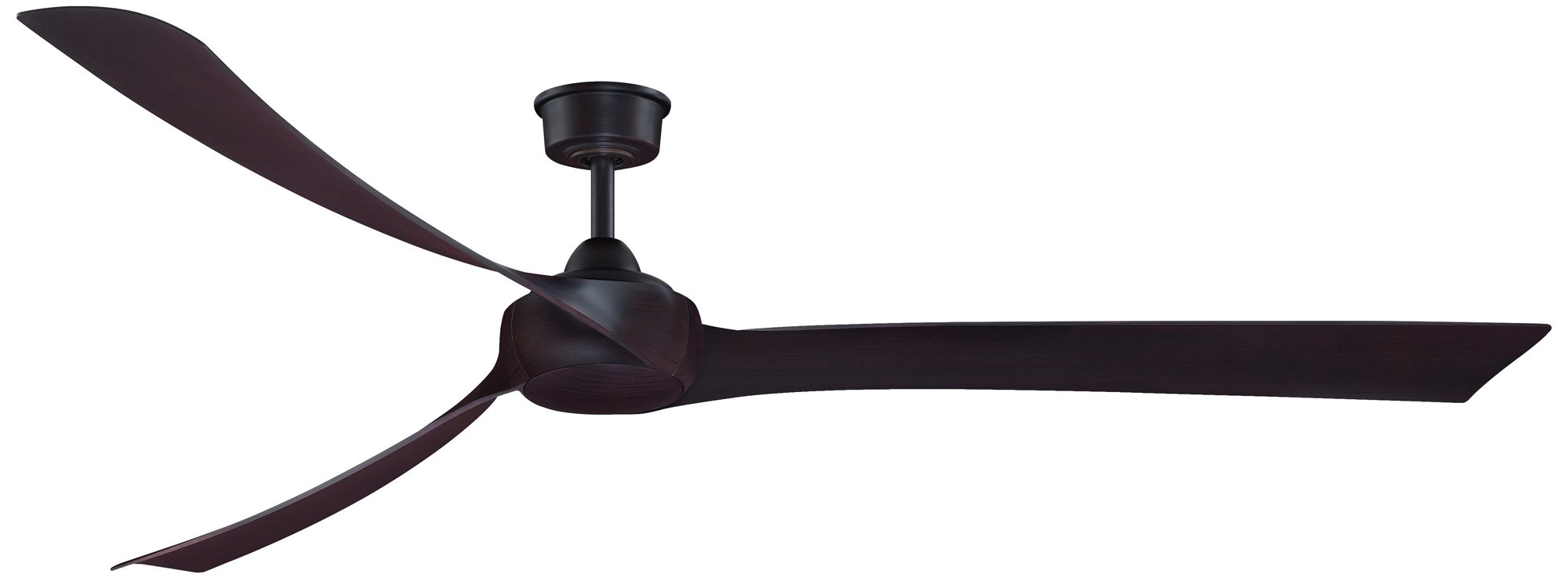 Wrap Custom 84 in In/Out Smart Fan - Dark Bronze w/ Dark Walnut Blades