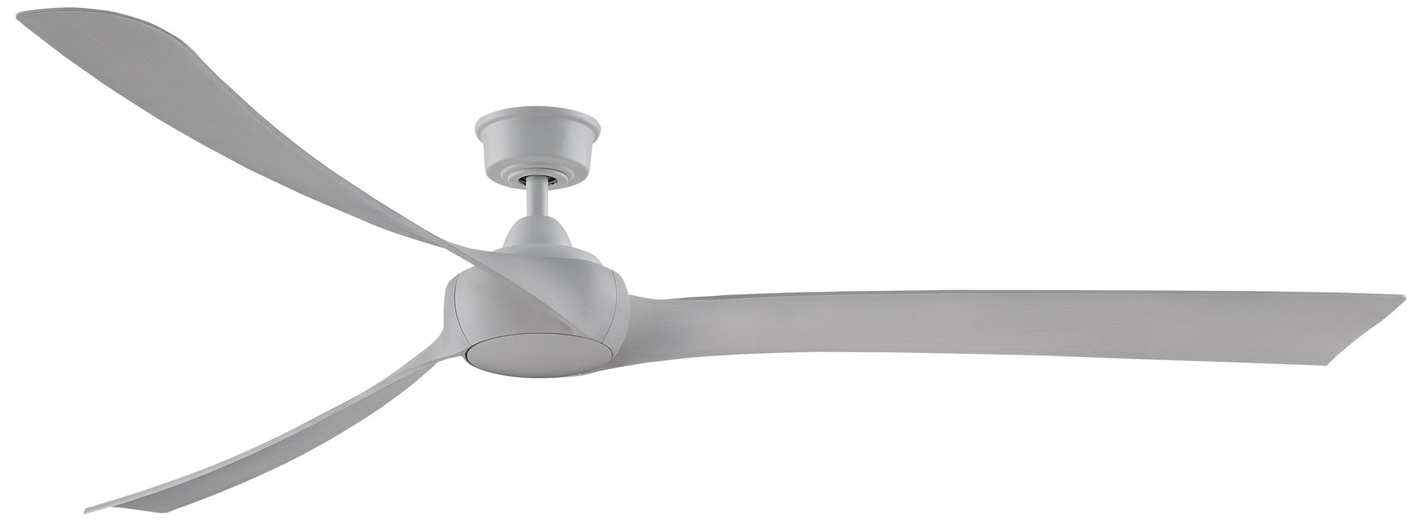 Wrap Custom 84 in In/Out Smart Fan - Matte White w/ White Washed Blades