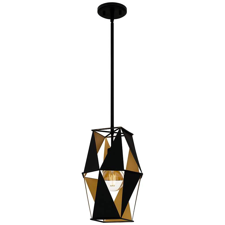 Image 1 Wren 1-Light Matte Black Mini Pendant Light