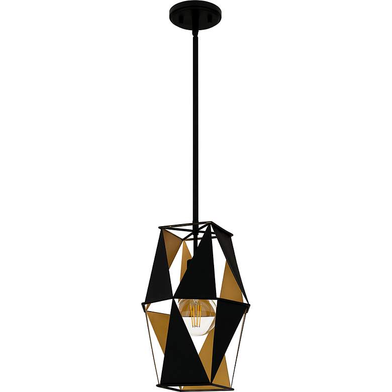Image 2 Wren 1-Light Matte Black Mini Pendant Light more views
