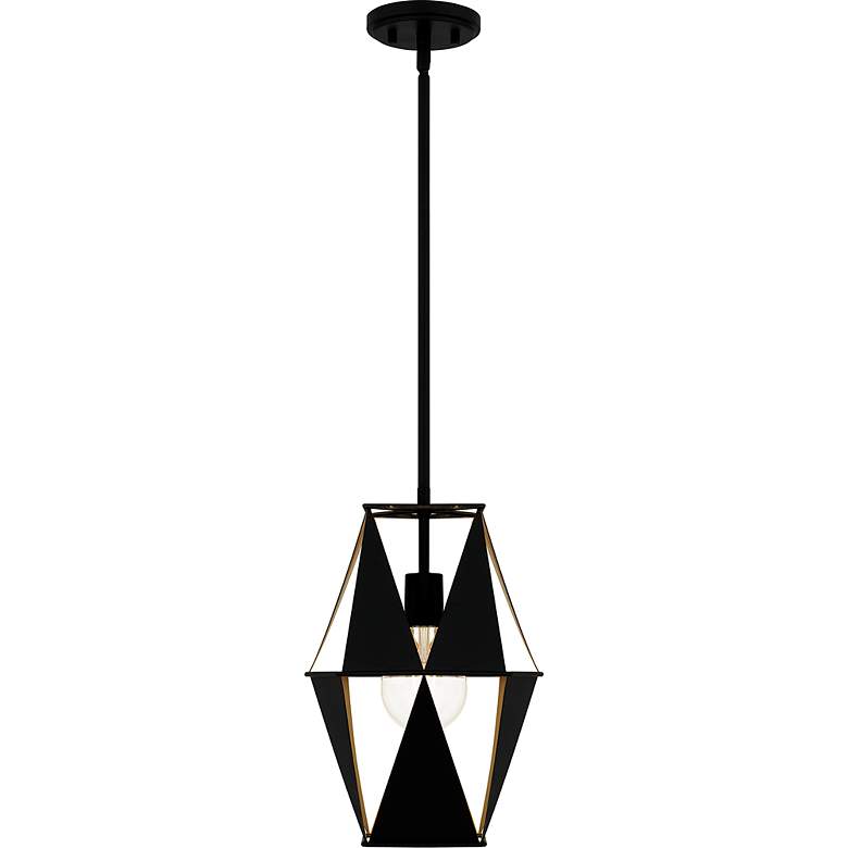 Image 3 Wren 1-Light Matte Black Mini Pendant Light more views