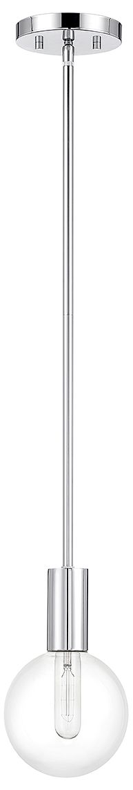 Image 2 Wright 1-Light Mini-Pendant in Chrome more views