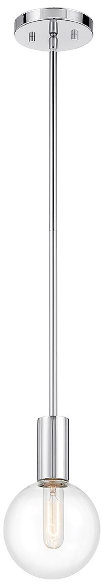 Image 3 Wright 1-Light Mini-Pendant in Chrome more views