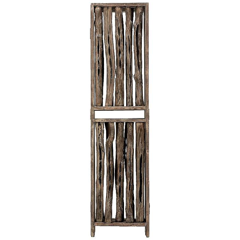 Image 5 Wrightwood 84"W Natural Wood Branches Screen/Room Divider more views