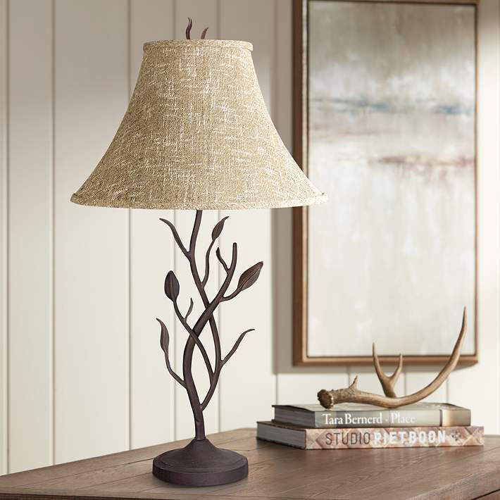 Wrought Iron Tree Table Lamp - #83698 | Lamps