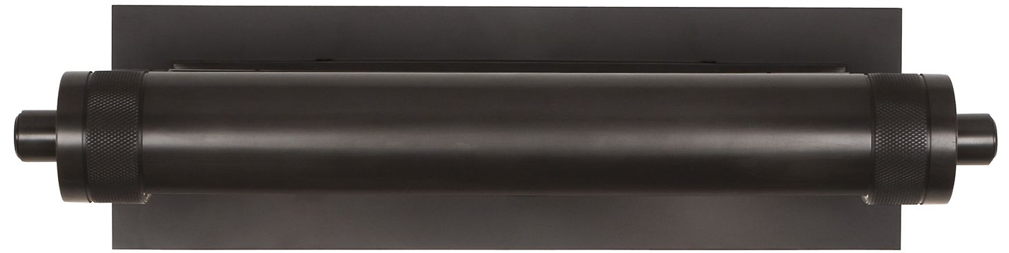 Image 4 Wyatt 18 1/2" Wide Deep Patina Bronze Plug-In Picture Light more views