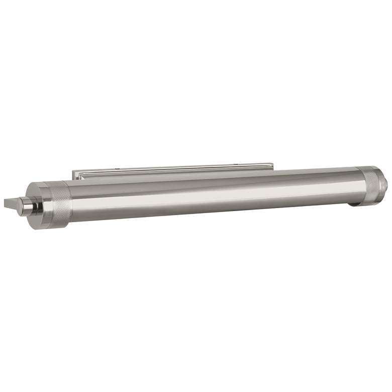 Image 1 Wyatt 24 1/2 inch Wide Polished Nickel Plug-In Picture Light