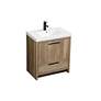 Thumbnail4 of Wyatt 30" Wide Natural Oak Single Sink Bathroom Vanity more views