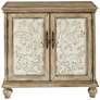 Wyatt 36" Wide Reclaimed Natural Wood 2-Door Accent Cabinet