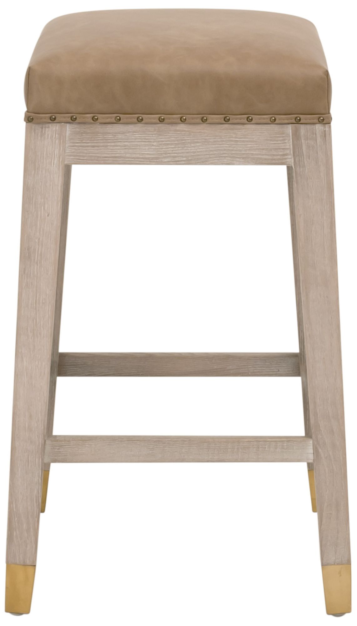 Image 3 Wyatt Counter Stool, Ivanhoe Toast, Natural Gray Ash more views