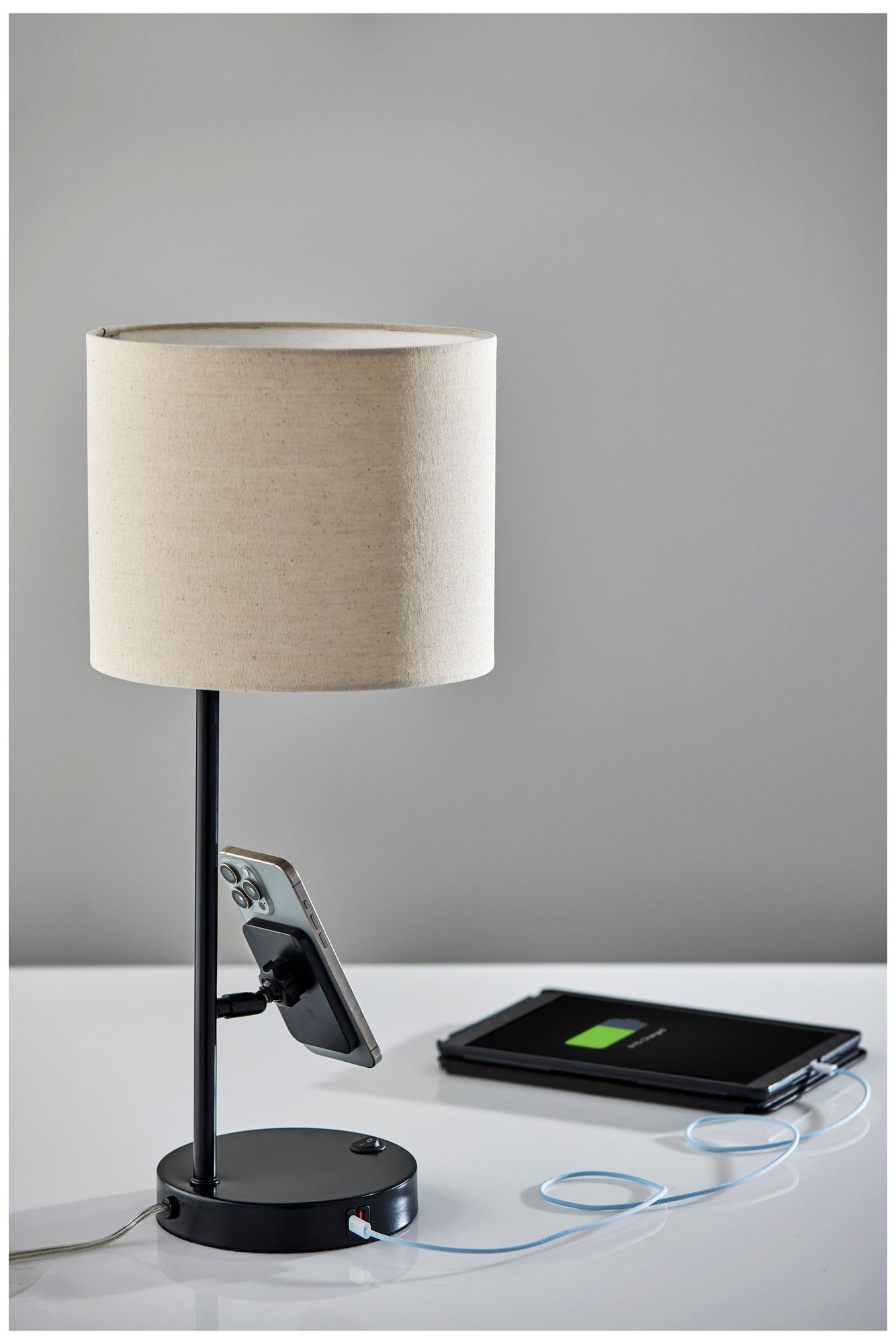 Image 4 Wyatt Supercharger Desk Lamp- Black more views