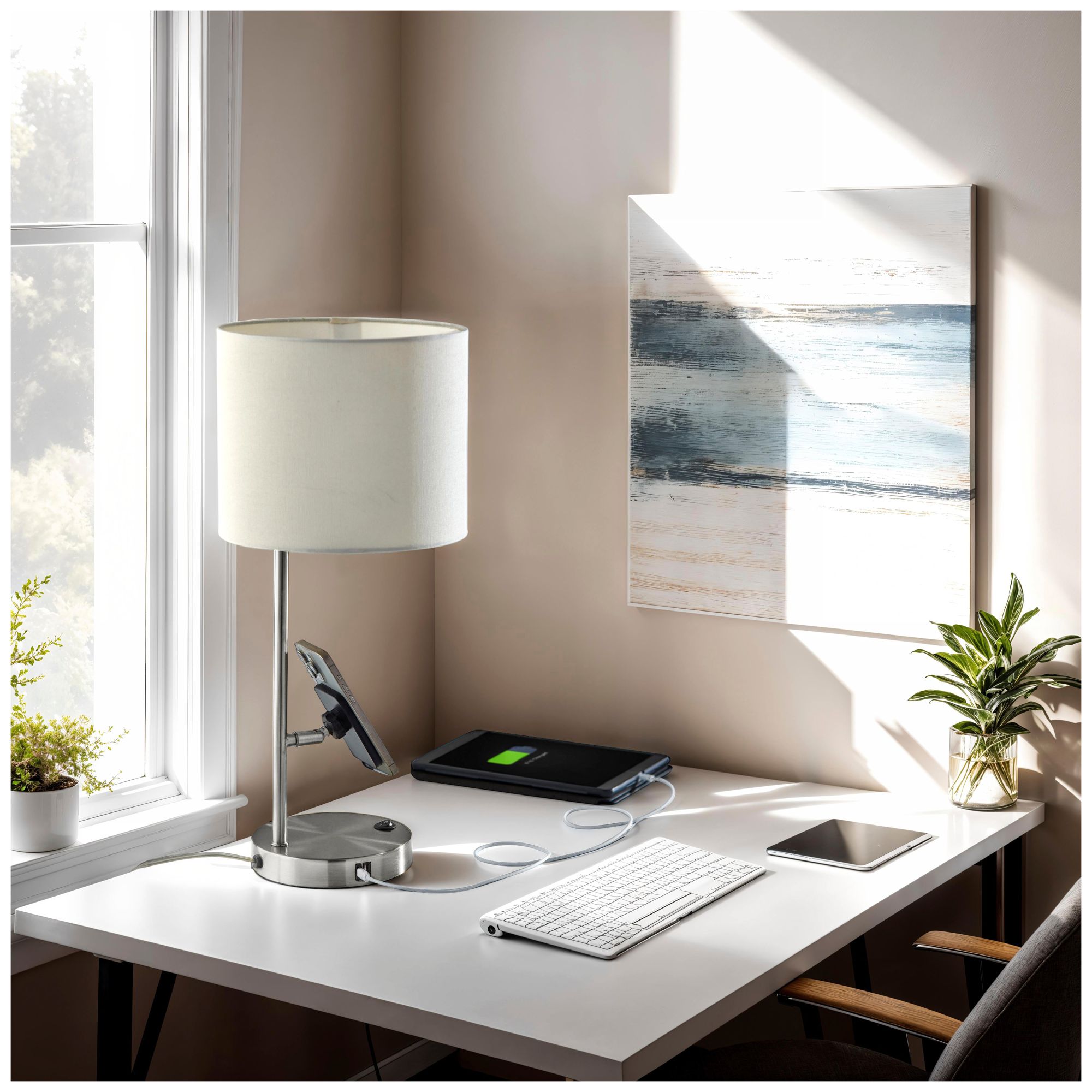 Image 2 Wyatt Supercharger Desk Lamp- Steel more views