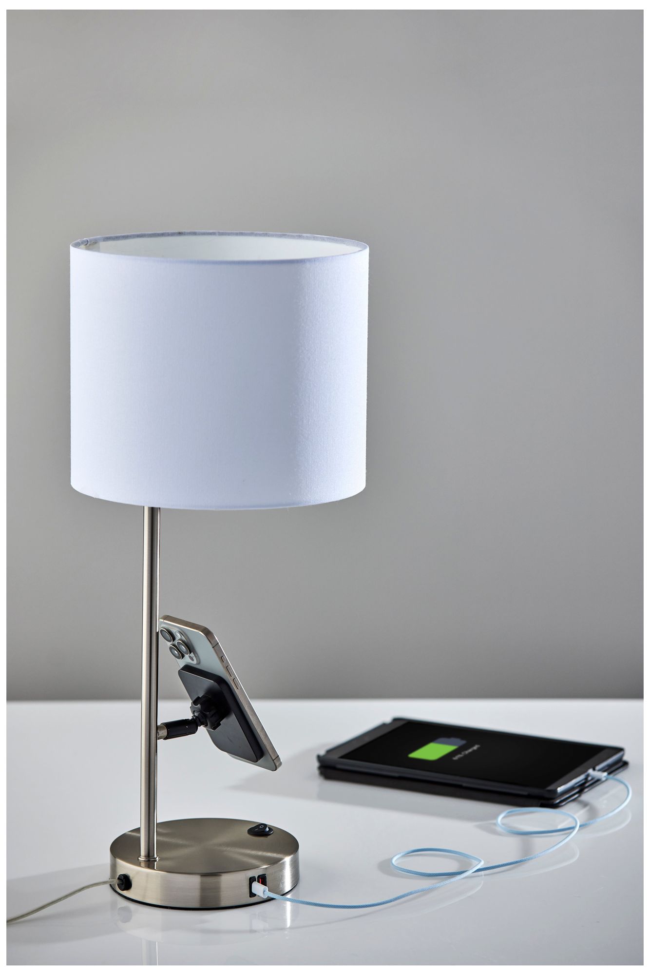 Image 5 Wyatt Supercharger Desk Lamp- Steel more views