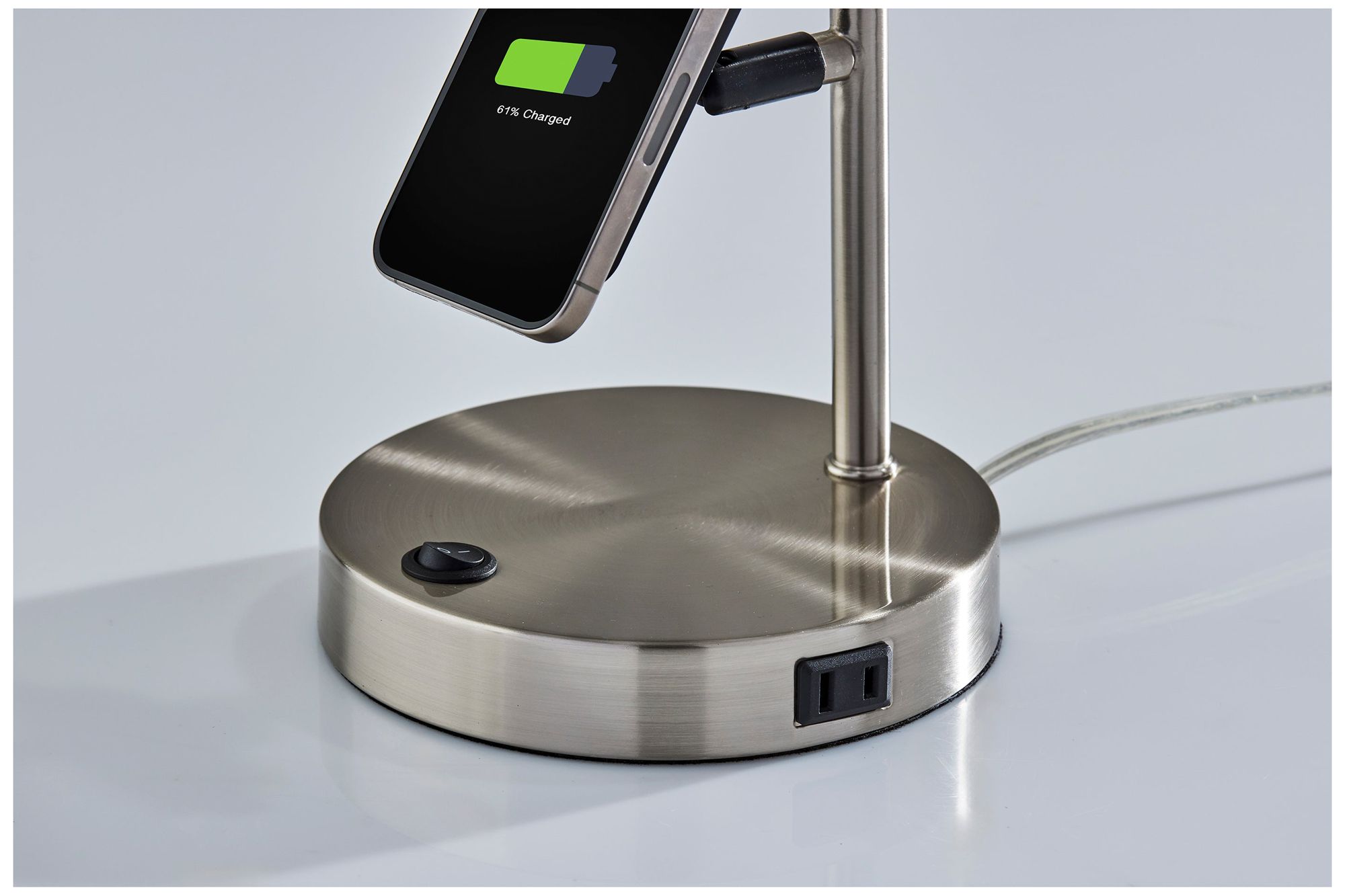 Image 7 Wyatt Supercharger Desk Lamp- Steel more views