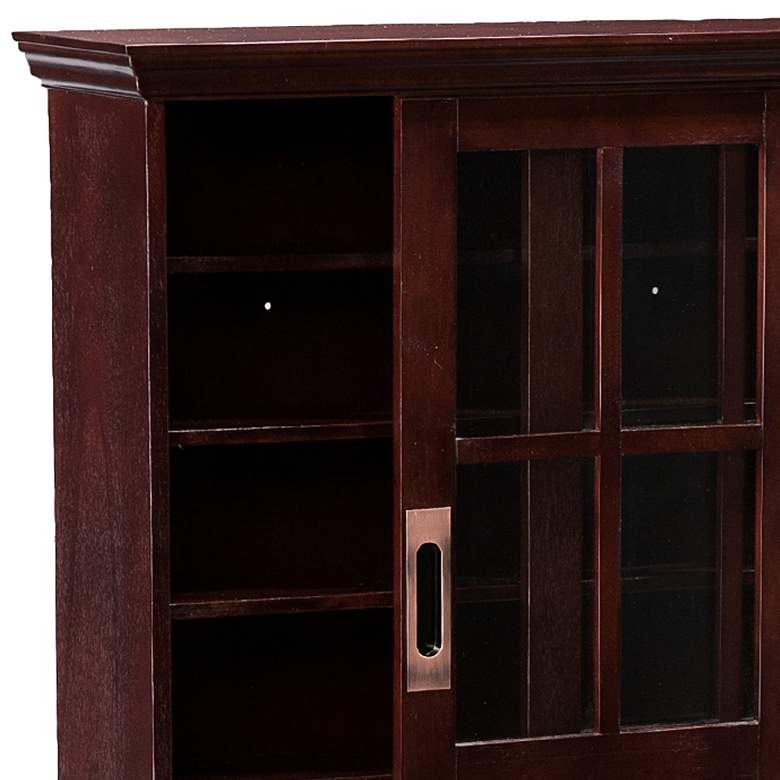 Image 3 Wyman 31 3/4" Wide Espresso Wood 2-Door Media Cabinet more views