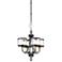 Wyndmere 18" Wide Sand Black and Gold 4-Light Chandelier